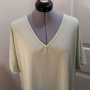 North End Pale Green Batwing Spring Top  Size Small